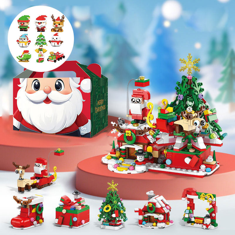 Blocs de construction d'éléments de Noël