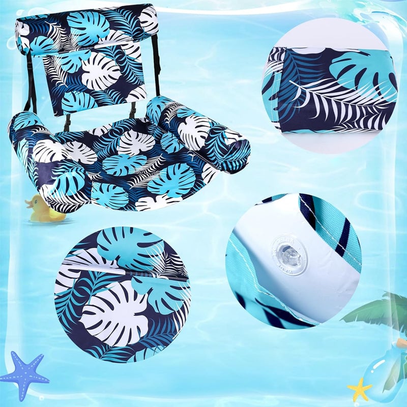 Chaises longues gonflables pour piscine