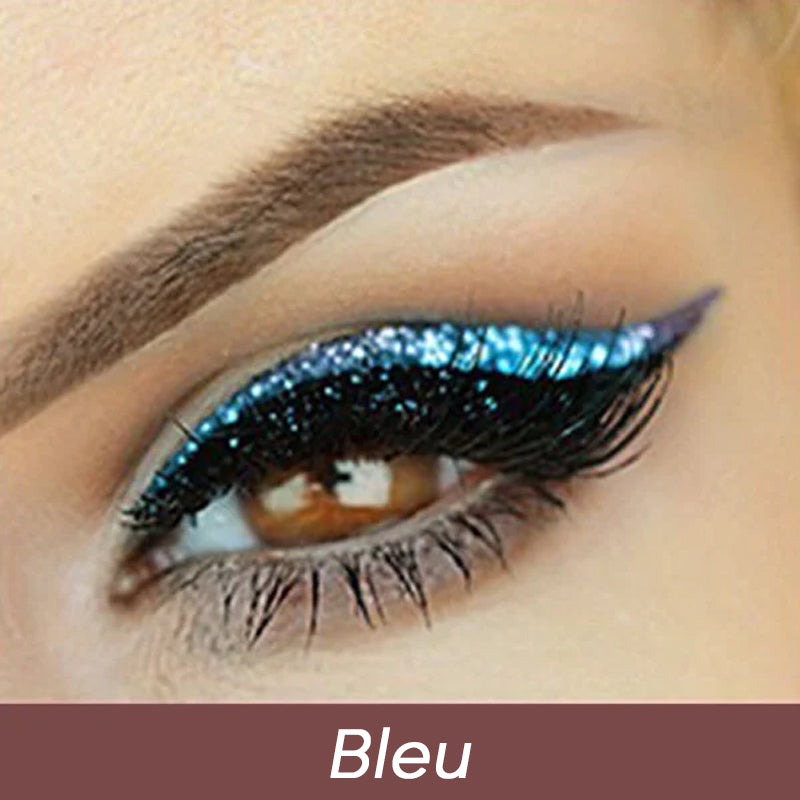 Autocollants imperméables et réutilisables pour eye-liner et cils