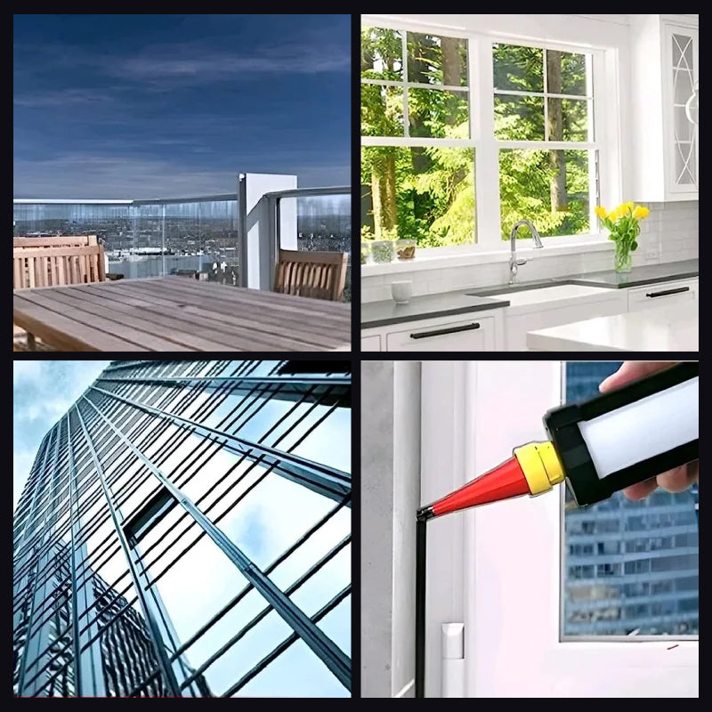 Buse en forme de V Kit de finition pour calfeutrage facile