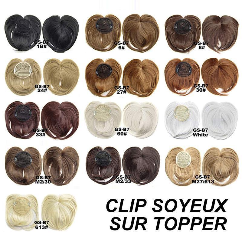TOPPERS POUR CHEVEUX NATURELS COURTS
