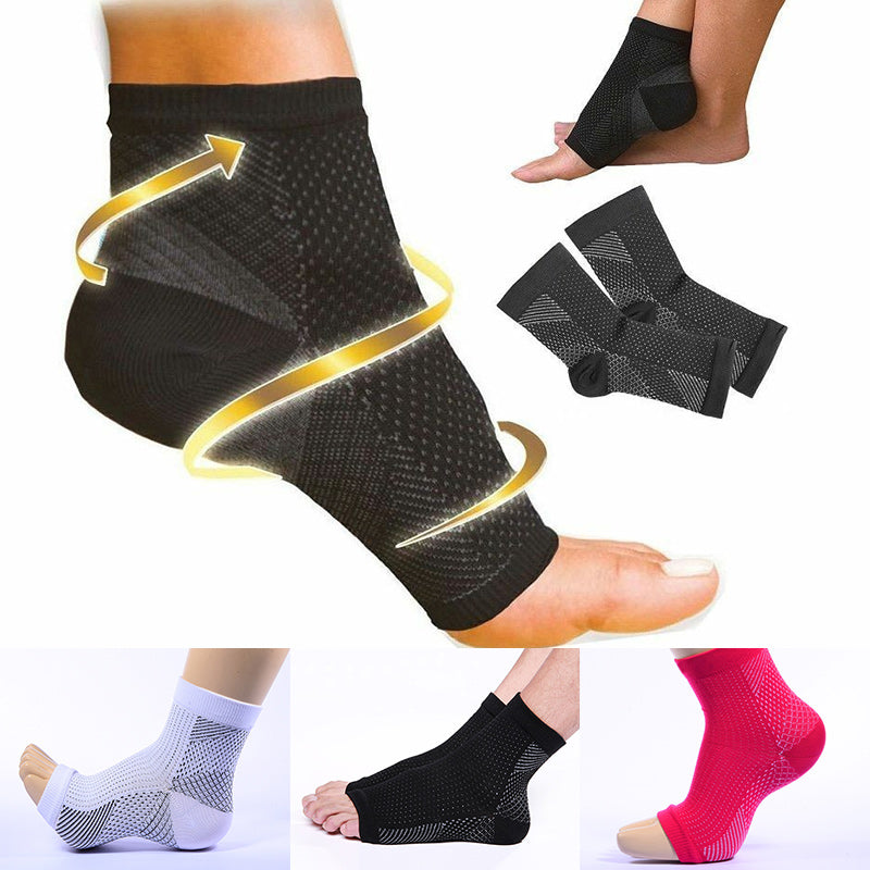 Chaussette de compression confortable pour les pieds anti-douleur