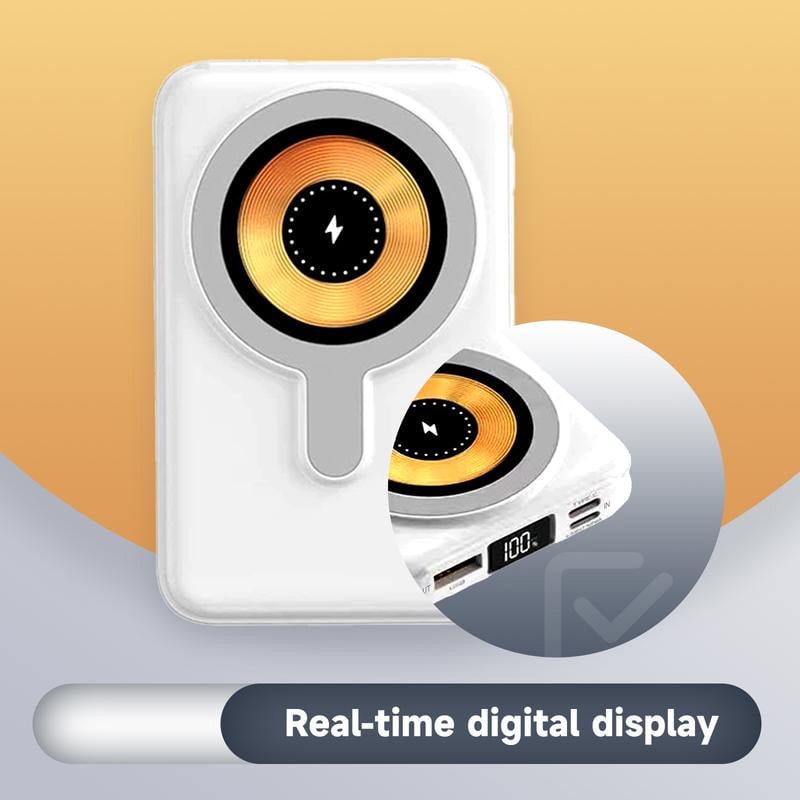 Batterie externe magnétique sans fil 10 000 mAh