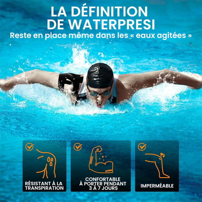 Bande kinésiologique pour soulager les douleurs à l'épaule