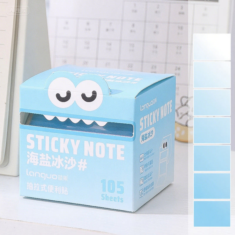 Colorful Self-Adhesive Pull-Out Memo Pads