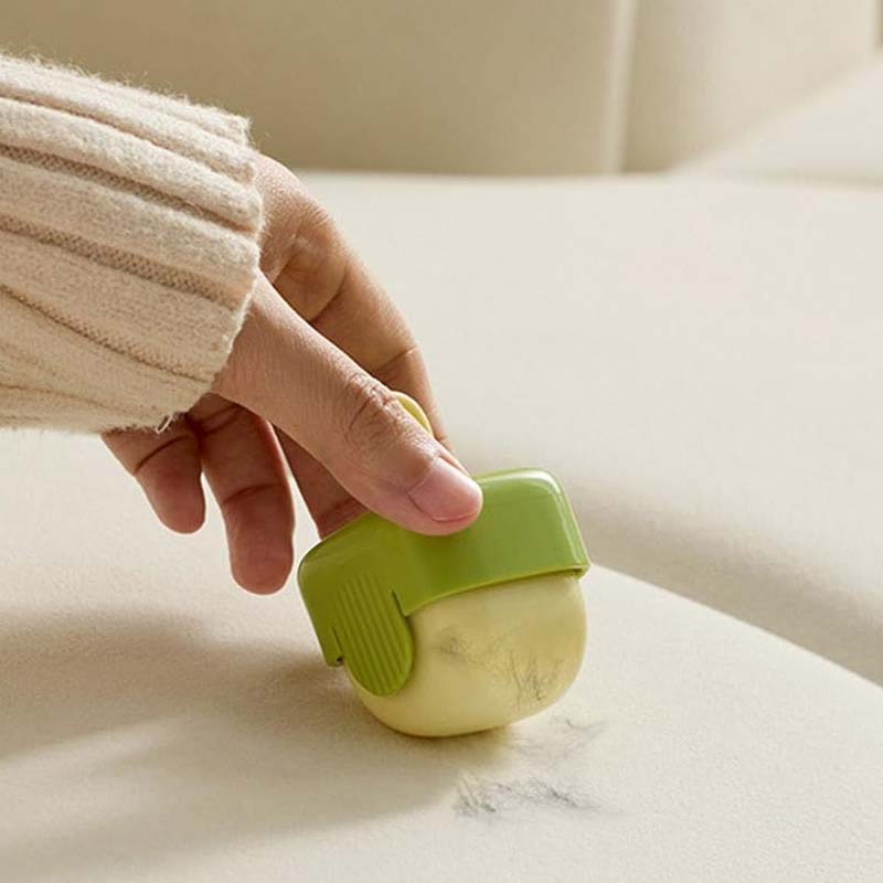 Rouleau anti-peluches adhésif réutilisable