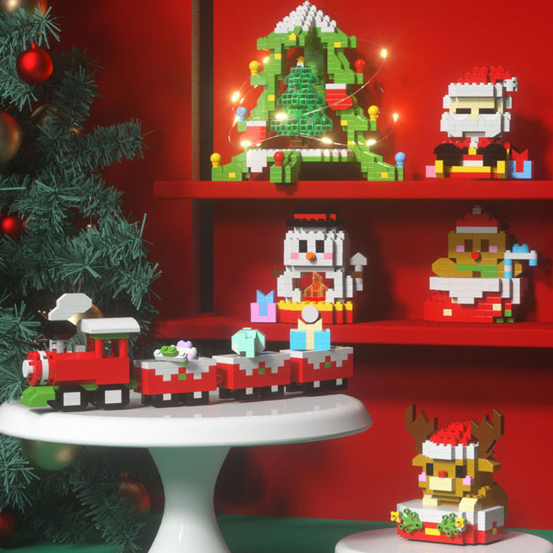 Blocs de construction d'éléments de Noël
