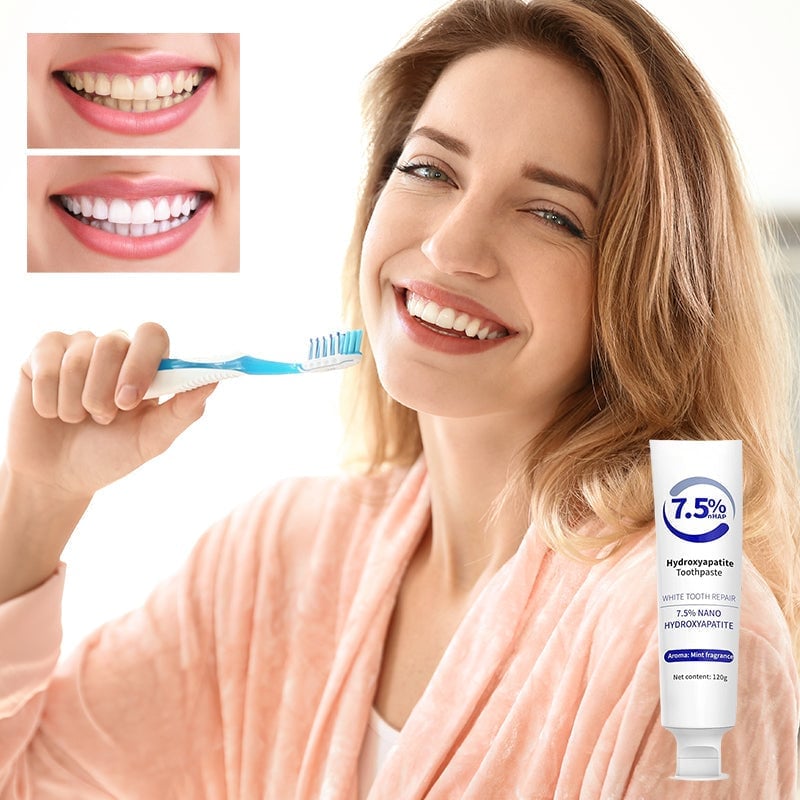 Dentifrice à l'hydroxyapatite