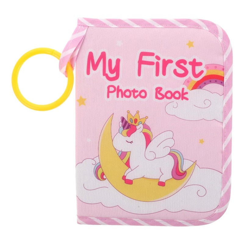 Mon premier livre photo de bébé avec miroir de sécurité