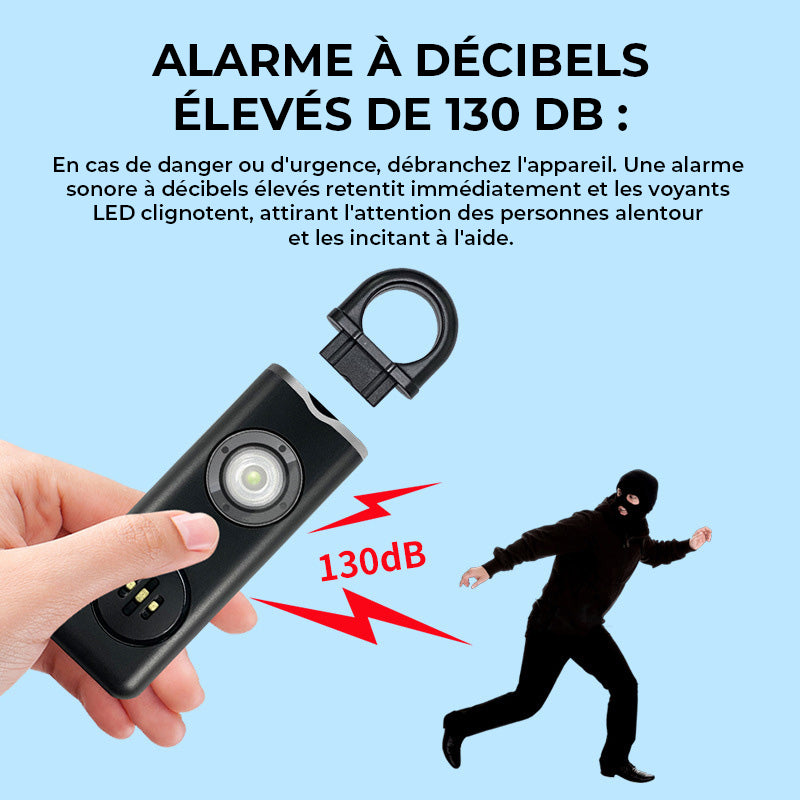 Porte-clés d'autodéfense