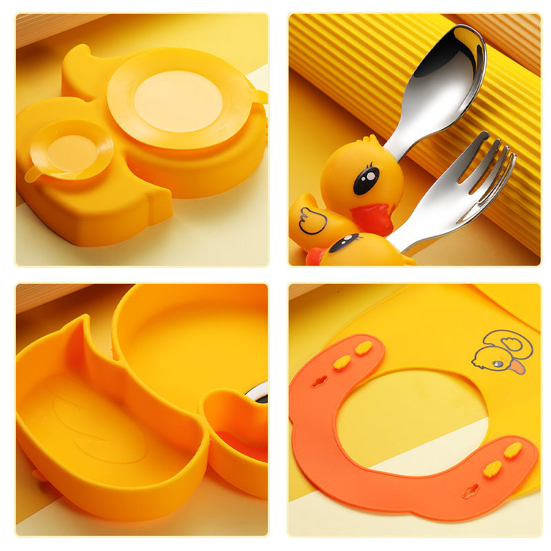 Assiettes pour tout-petits avec ventouse