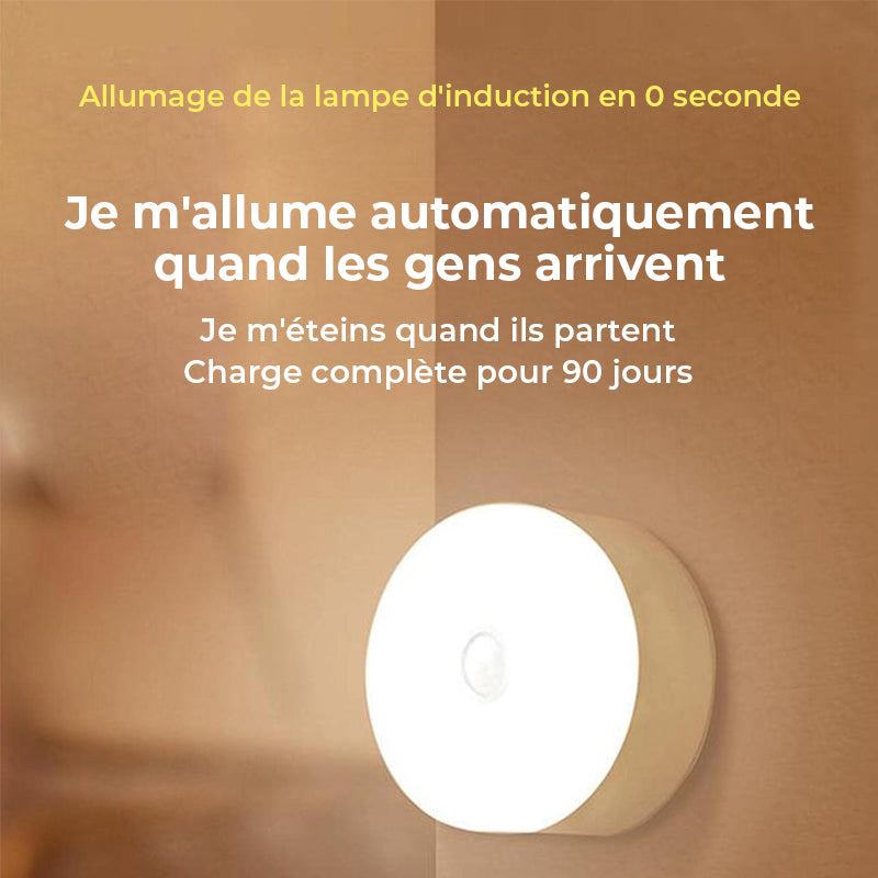 Lampe LED intelligente avec capteur de corps humain