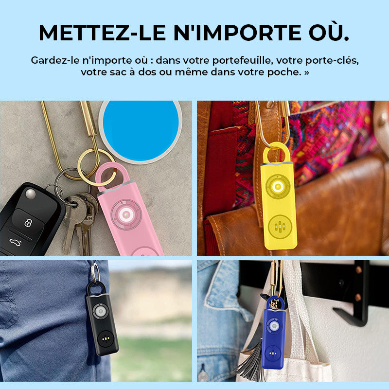 Porte-clés d'autodéfense