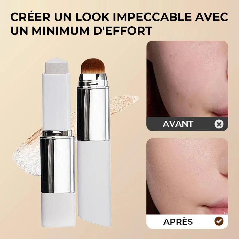 Stick fond de teint 2-en-1 à couleur changeante