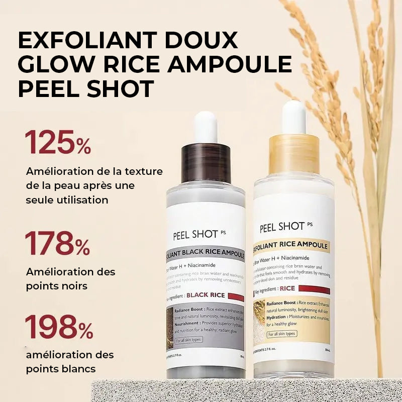 Gentle Exfoliating Ampoule – Black Rice