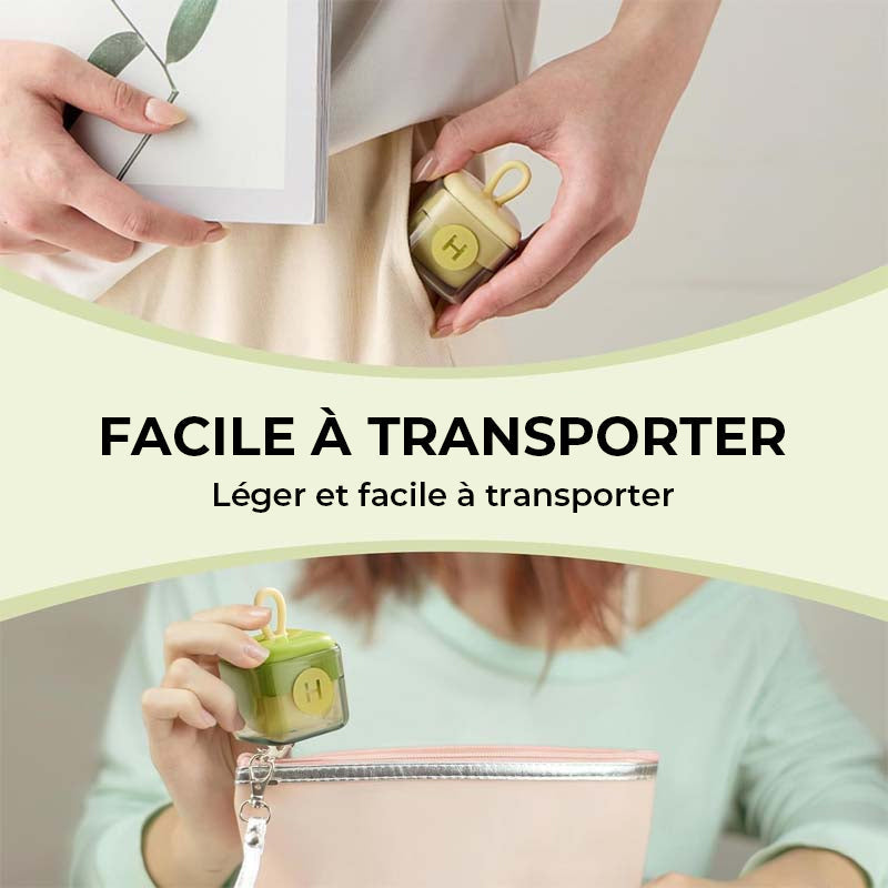 Rouleau anti-peluches adhésif réutilisable