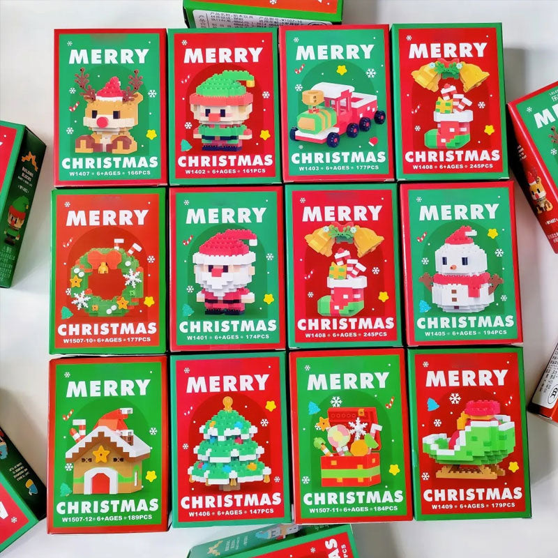 Blocs de construction d'éléments de Noël