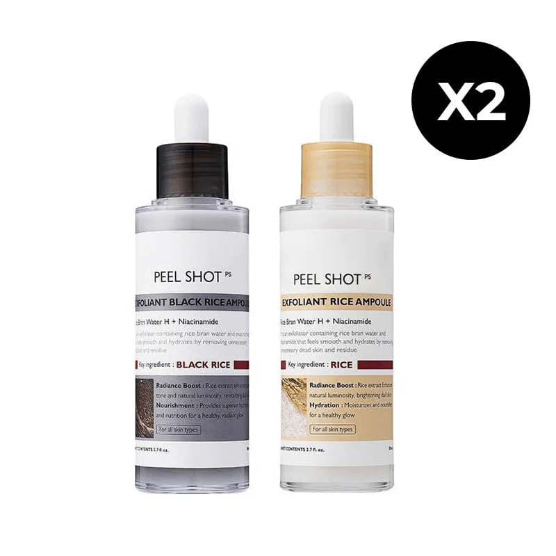 Gentle Exfoliating Ampoule – Black Rice