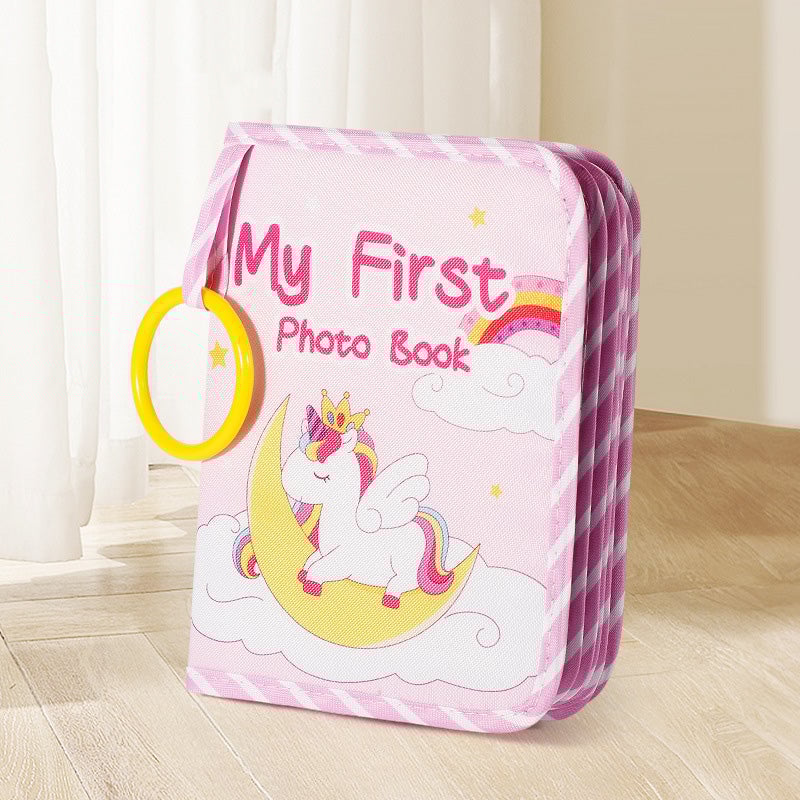 Mon premier livre photo de bébé avec miroir de sécurité