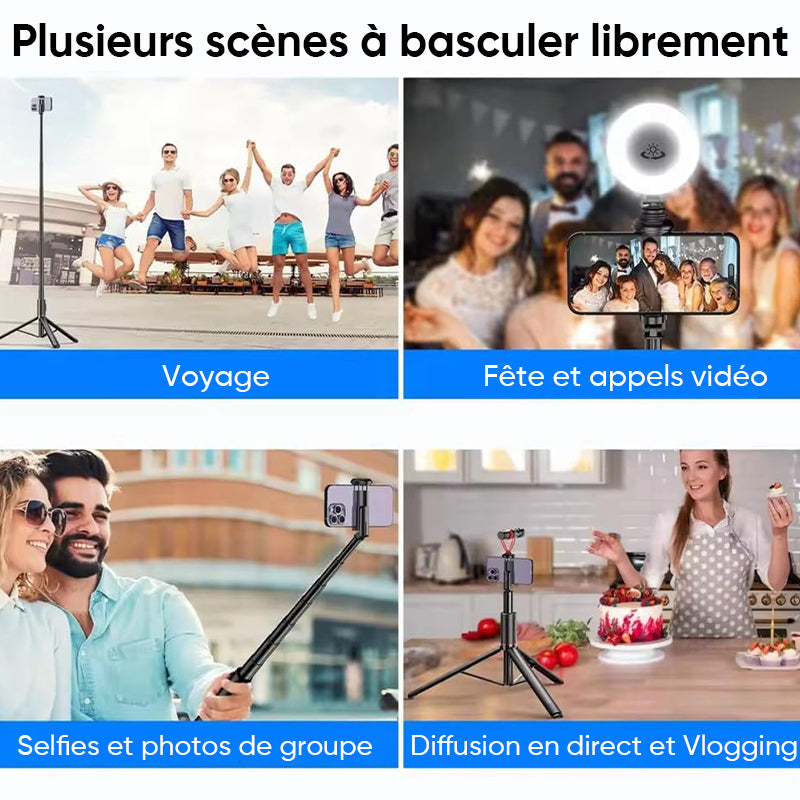 Perche à selfie Bluetooth extensible TT01