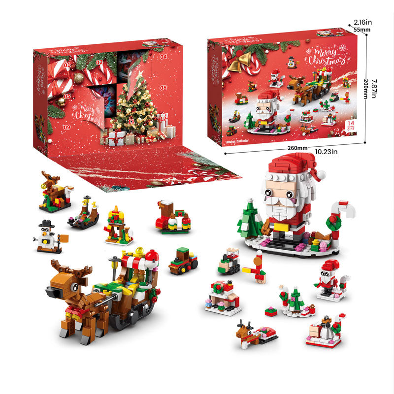 Blocs de construction d'éléments de Noël