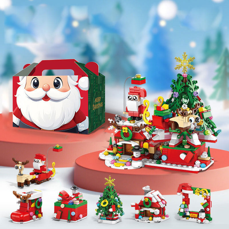 Blocs de construction d'éléments de Noël