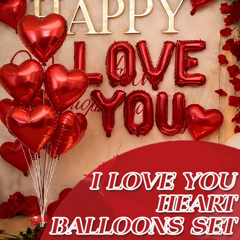 Valentine's Day Balloon Decorations