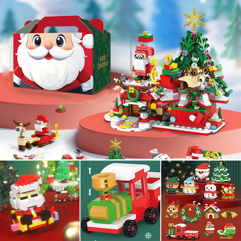 Blocs de construction d'éléments de Noël