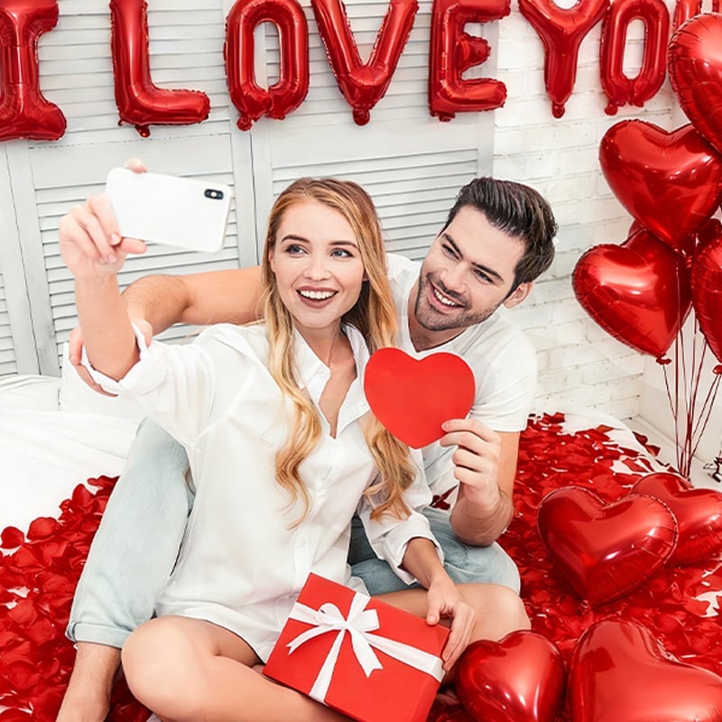 Valentine's Day Balloon Decorations