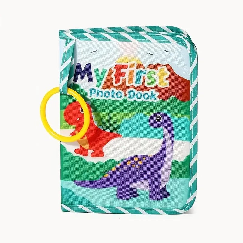Mon premier livre photo de bébé avec miroir de sécurité