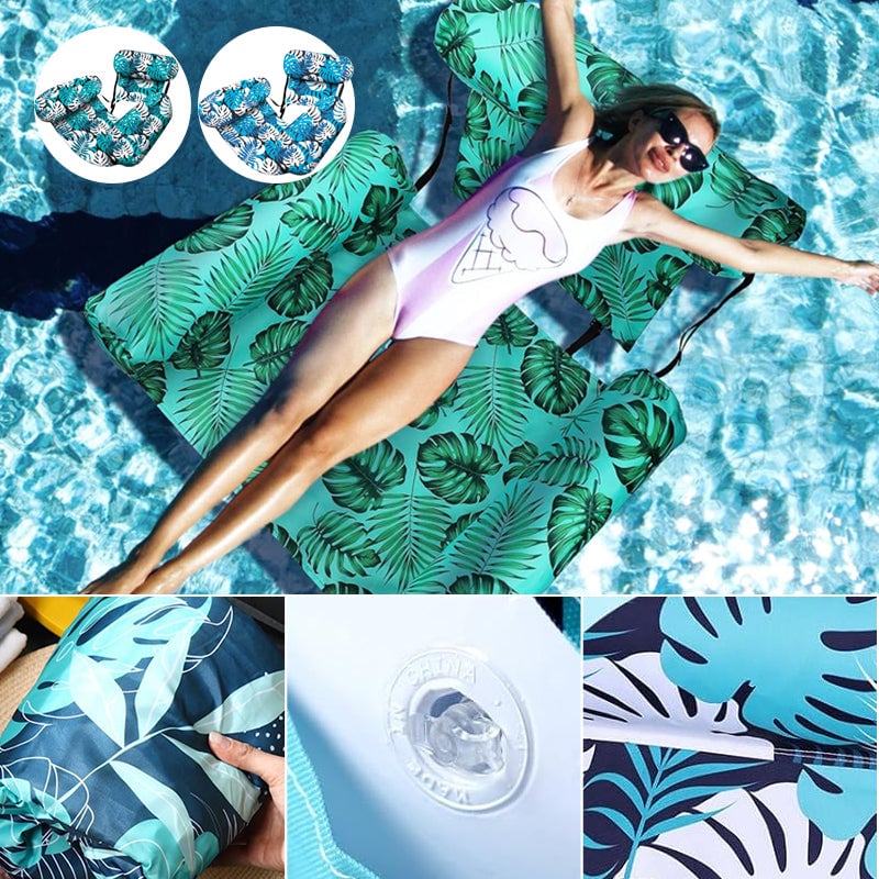 Chaises longues gonflables pour piscine