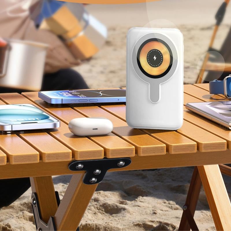 Batterie externe magnétique sans fil 10 000 mAh