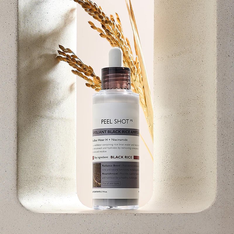 Gentle Exfoliating Ampoule – Black Rice