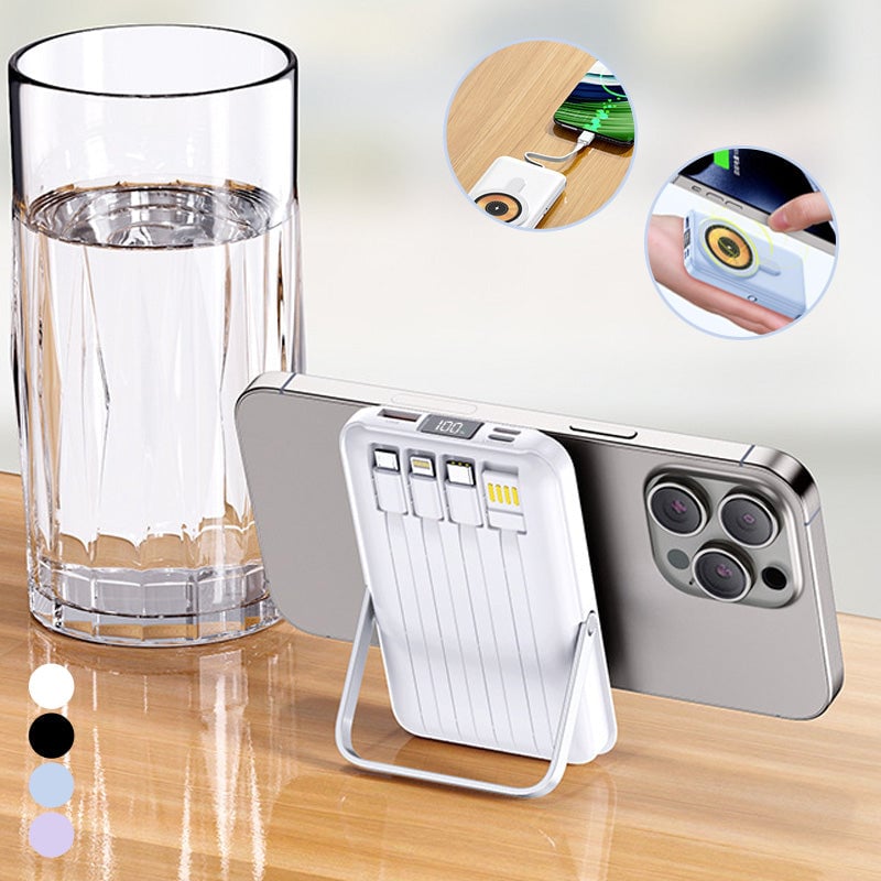 Batterie externe magnétique sans fil 10 000 mAh