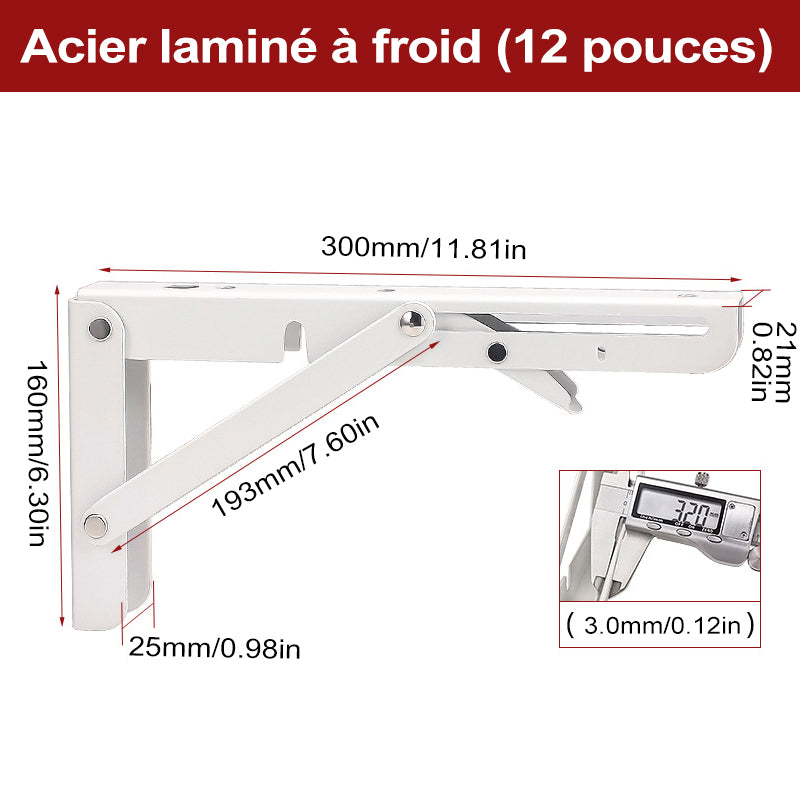 Support de partition triangulaire pliable