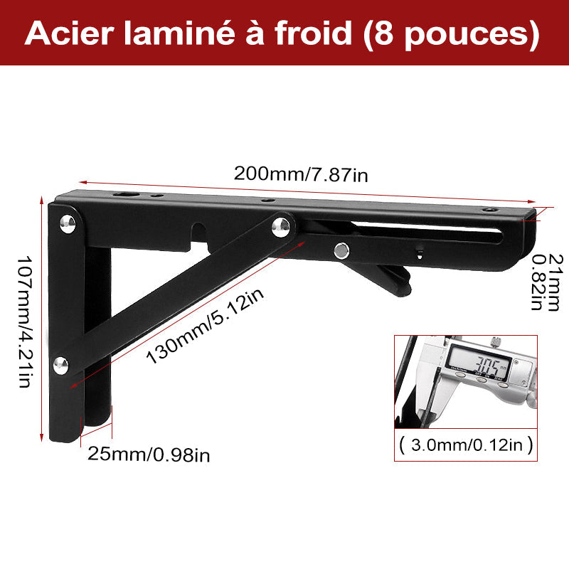 Support de partition triangulaire pliable