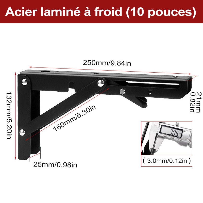 Support de partition triangulaire pliable
