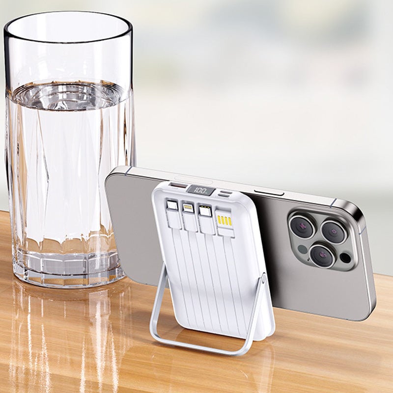 Batterie externe magnétique sans fil 10 000 mAh