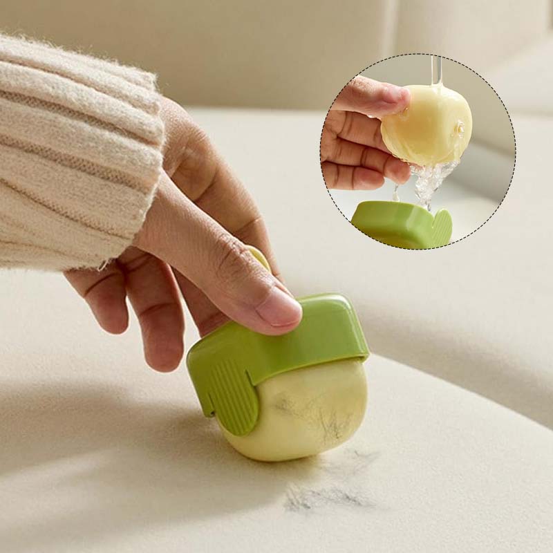 Rouleau anti-peluches adhésif réutilisable