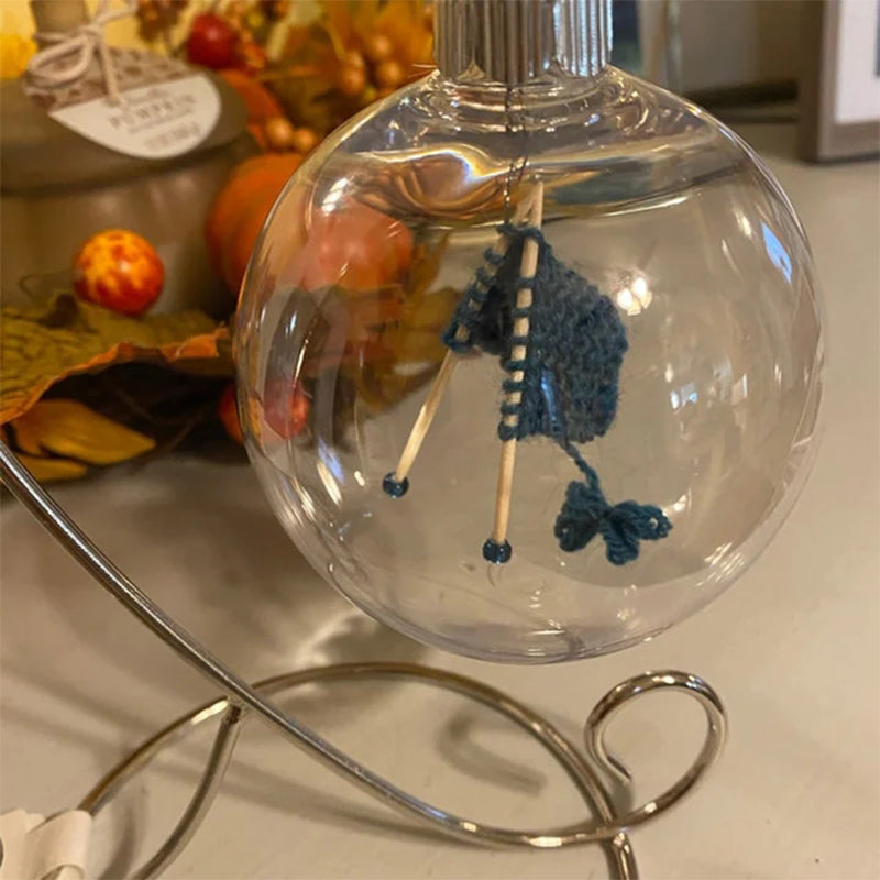 Ornement de Noël à Tricoter