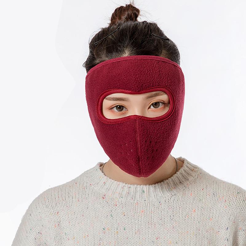 Wintervliesmaske Warme Maske