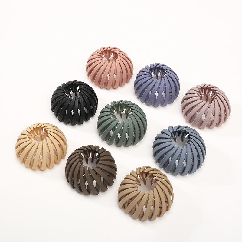 Épingle à cheveux en forme de nid d'oiseau pour coiffure simple