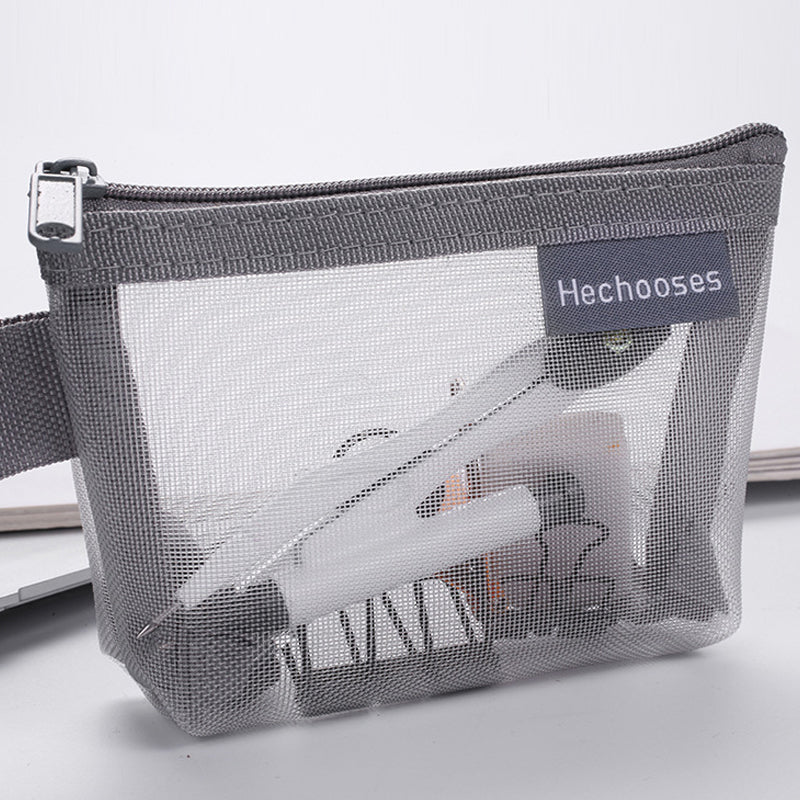 Sac de rangement en filet portable