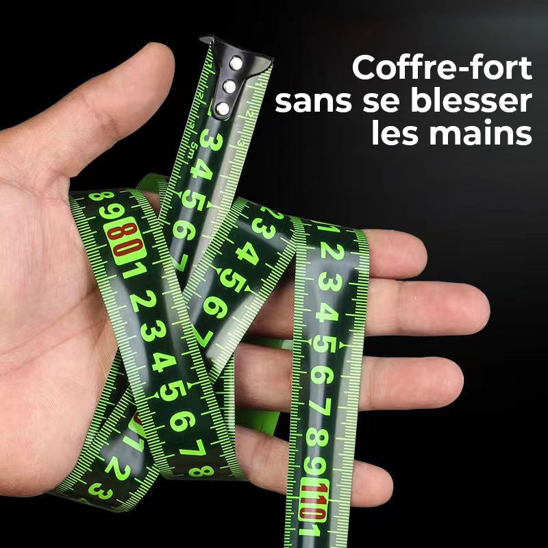 😎Ruban à mesurer en acier fluorescent😎