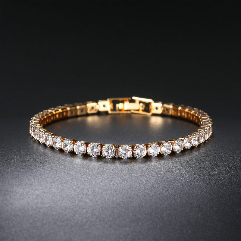 Bracelet de Moissanite Etincelant