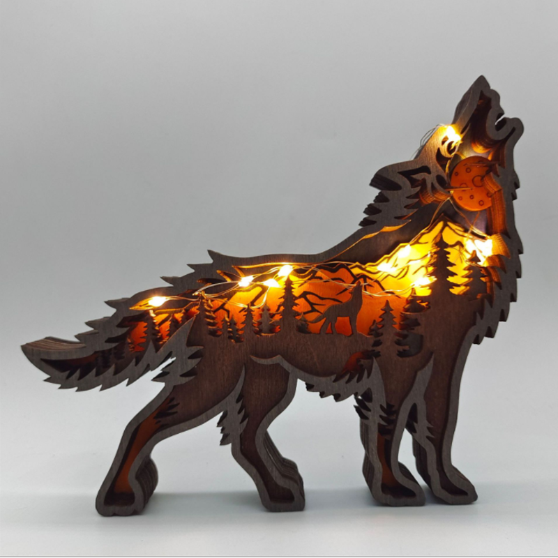 Décoration créative d'animaux de la forêt