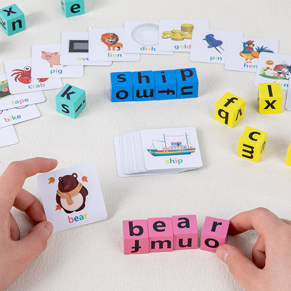Learning Resources Construction De Mots Avec Sons - Reading Rods Pour Apprendre à Lire, Conscience Phonémique Et Alphabet Montessori