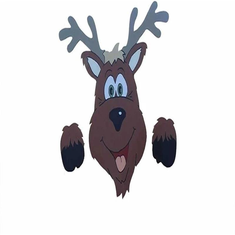 Décoration de clôture sur le thème de Noël