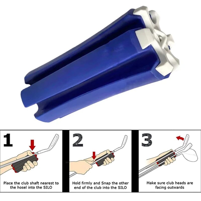 Support de club de golf portable