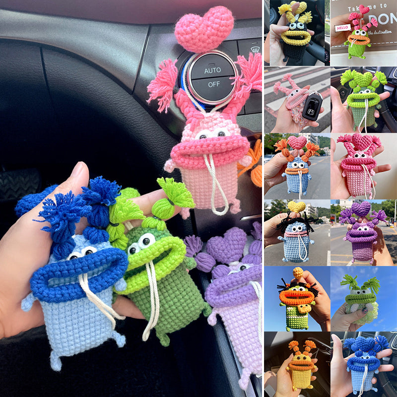 Porte-clés en Crochet Fait à la Main